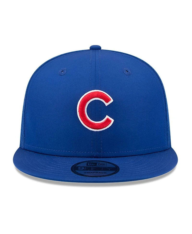 New Era Men's Royal Chicago Cubs 2026 Batting Practice 9FIFTY Snapback Hat