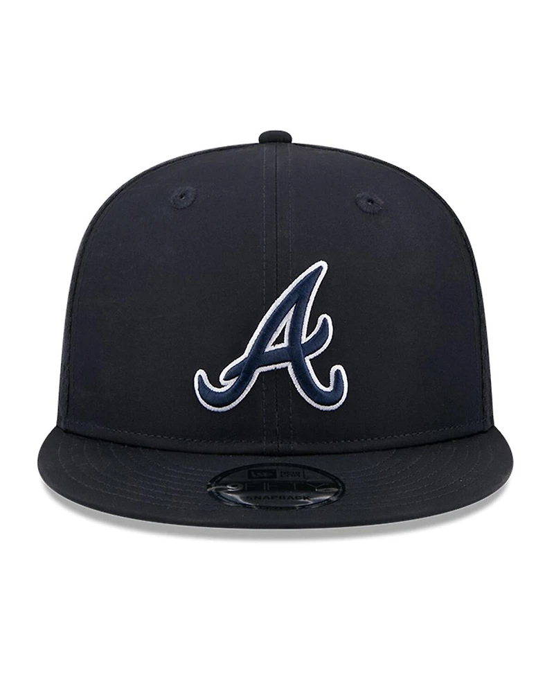 New Era Men's Navy Atlanta Braves 2026 Batting Practice 9FIFTY Snapback Hat