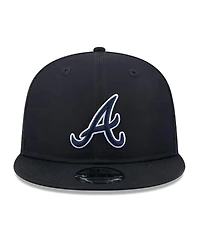New Era Men's Navy Atlanta Braves 2026 Batting Practice 9FIFTY Snapback Hat