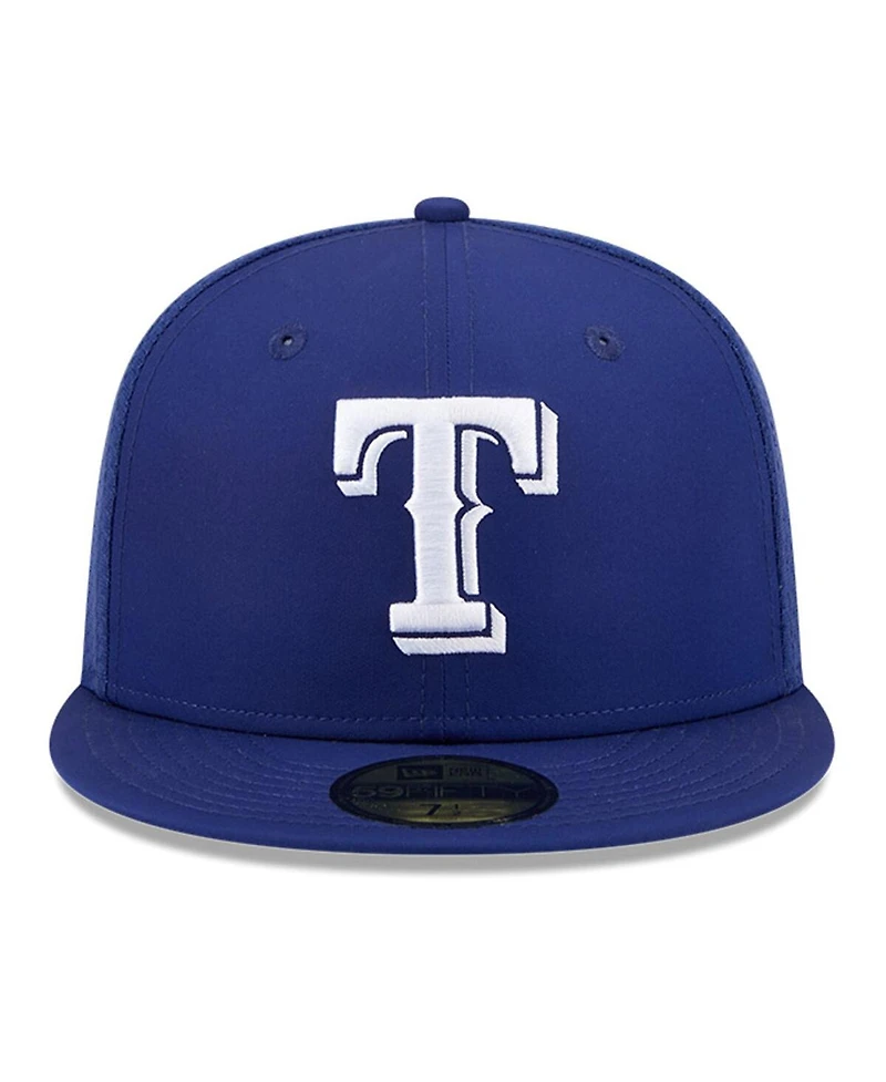 New Era Men's Royal Texas Rangers 2026 Batting Practice 59FIFTY Fitted Hat