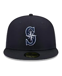 New Era Men's Navy Seattle Mariners 2026 Batting Practice 59FIFTY Fitted Hat