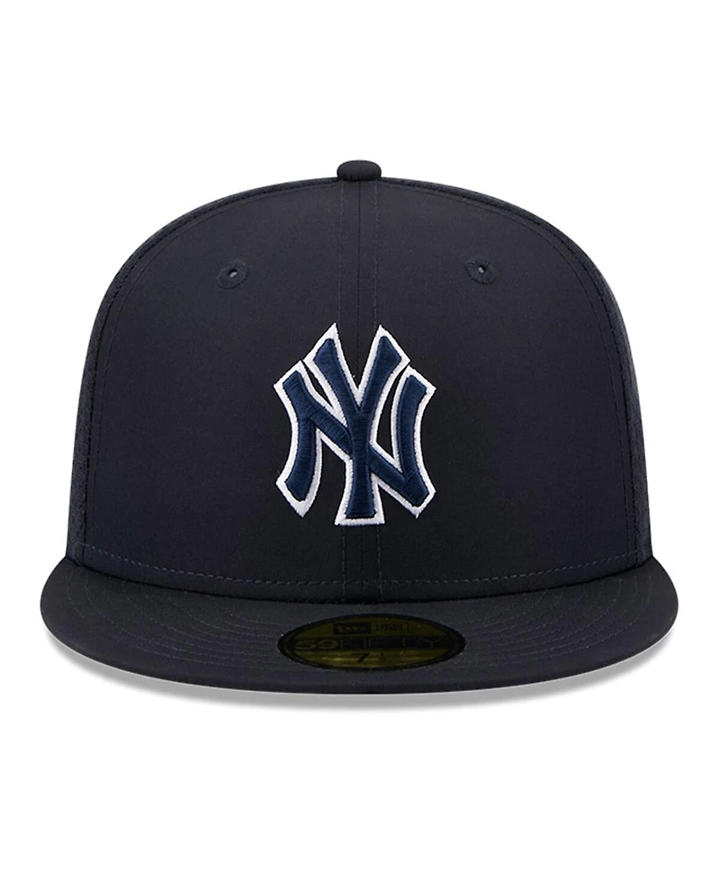 New Era Men's Navy York Yankees 2026 Batting Practice 59FIFTY Fitted Hat