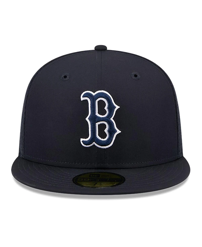 New Era Men's Navy Boston Red Sox 2026 Batting Practice 59FIFTY Fitted Hat