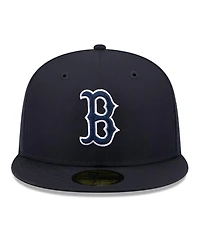 New Era Men's Navy Boston Red Sox 2026 Batting Practice 59FIFTY Fitted Hat