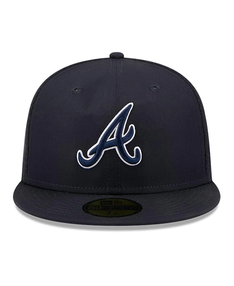 New Era Men's Navy Atlanta Braves 2026 Batting Practice 59FIFTY Fitted Hat