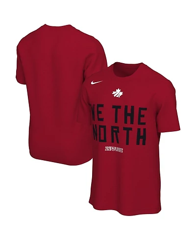 Nike Men's and Women's Red Toronto Raptors 2026 Nba Playoffs Mantra T-Shirt