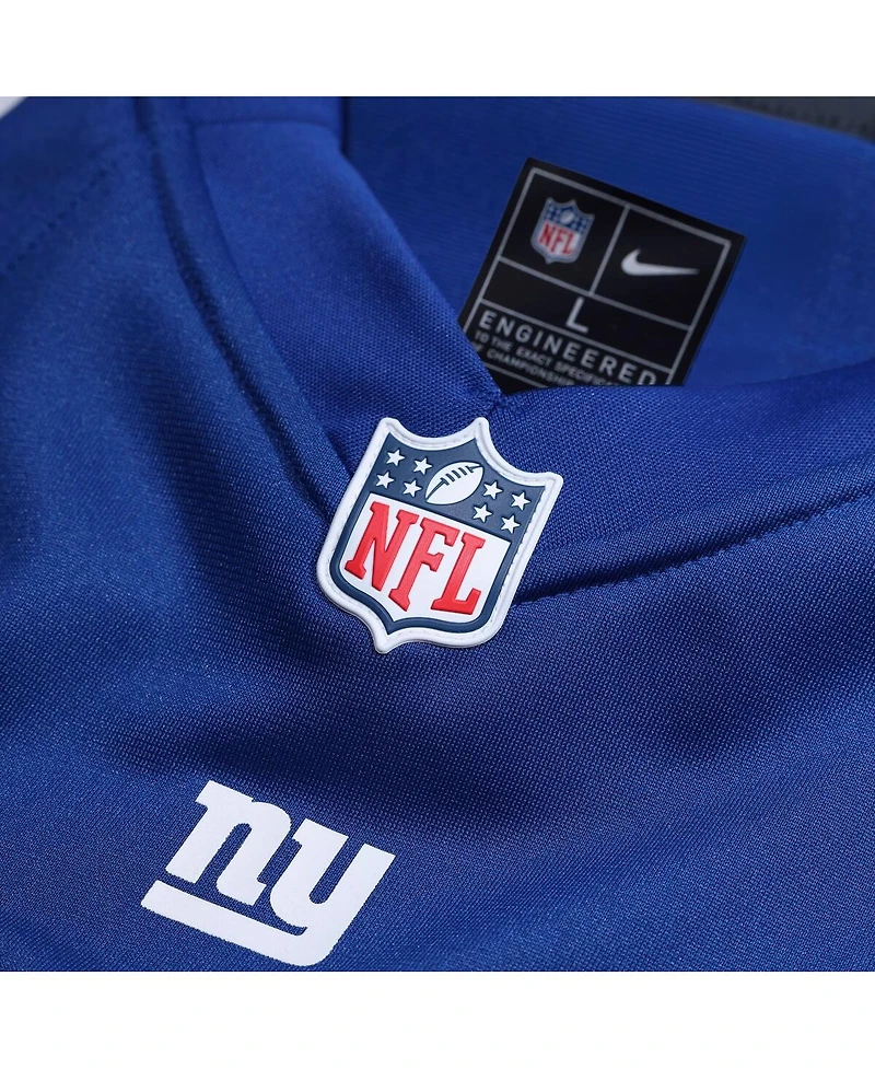 Nike Men's Abdul Carter Royal New York Giants Team Game Jersey