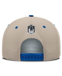 Fanatics Men's Royal/Tan Buffalo Sabres 2026 Stanley Cup Playoffs Locker Room Adjustable Hat