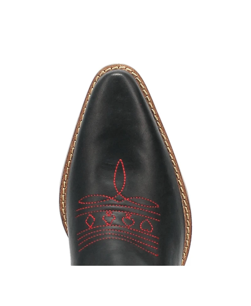 Dingo Women's Queen A Hearts Leather Boots
