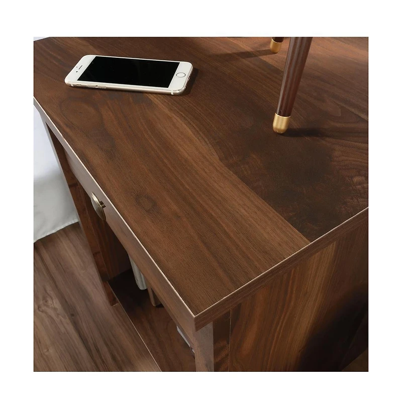 Sauder River Ranch Night Stand, Grand Walnut finish