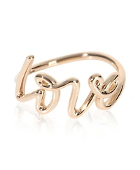 Pre-Owned Tiffany & Co Rose Gold Small Model Paloma Picasso Graffiti Love Ring