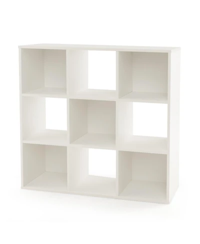 Gouun 9-Cube Kids Bookcase with Storage Cubbies and Anti-Toppling Devices