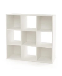 Gouun 9-Cube Kids Bookcase with Storage Cubbies and Anti-Toppling Devices