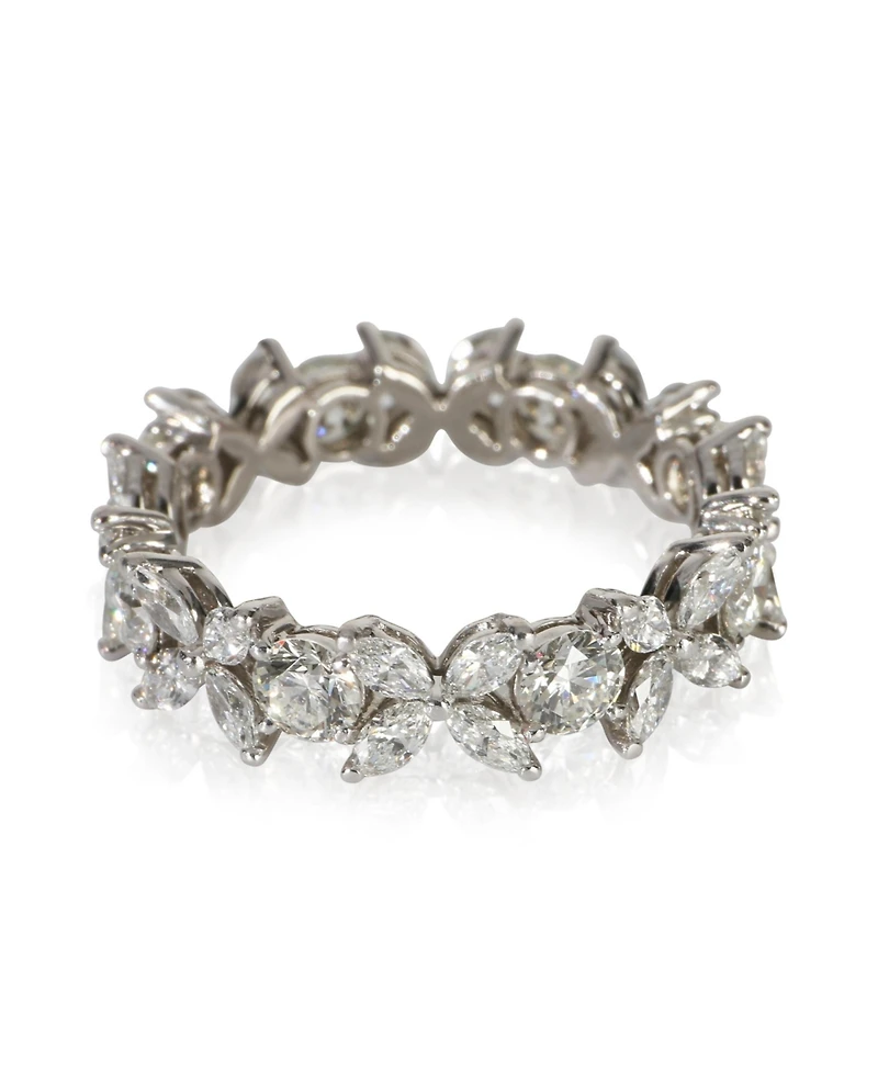 Pre-Owned Tiffany & Co Platinum Diamond Victoria Ring
