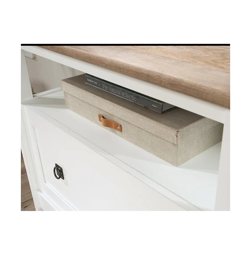 Sauder August Hill File Cabinet, Soft finish