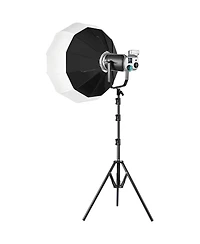 Gvm SD200D Bi-Color Led Video Lights Kit with Lantern Softbox