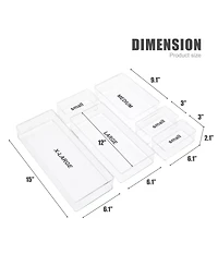 Sorbus Kitchen Drawer Organizer Set