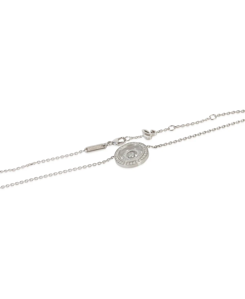 Pre-Owned Chopard White Gold Diamond Happy Spirit Pendant