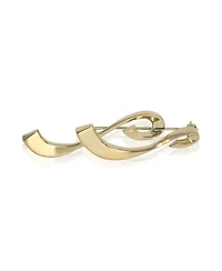 Pre-Owned Tiffany & Co Yellow Gold Paloma Picasso Musical Note Brooch