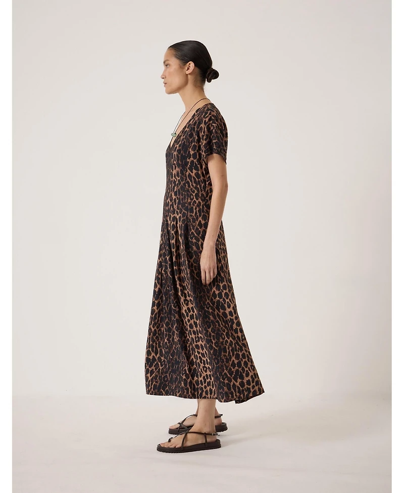 Hush Women's Bronte Pleated Air Flow Midi Dress