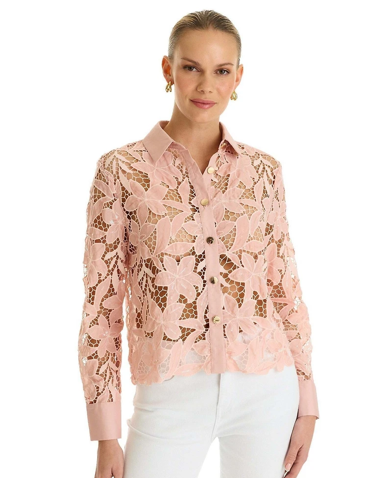 The Noli Shop Women's Mina Lace Blouse