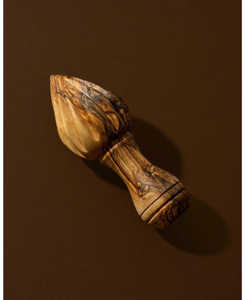 Gharyan Stoneware, Olive Wood Lemon Press