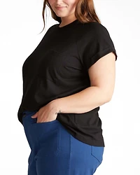 Universal Standard Plus Light-As-Air Boy Women's Tee