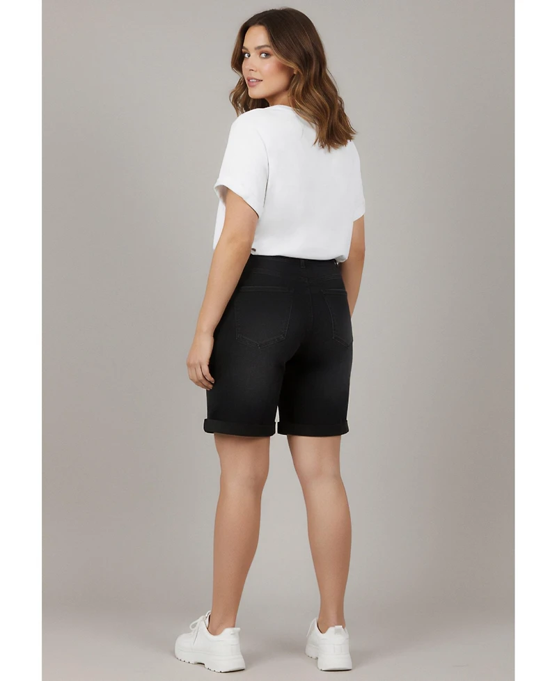 Avenue Women's Butter Denim Bermuda Shorts