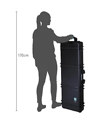 Hprc 5400 Wheeled Waterproof Hard Case with 2x Internal Soft Case