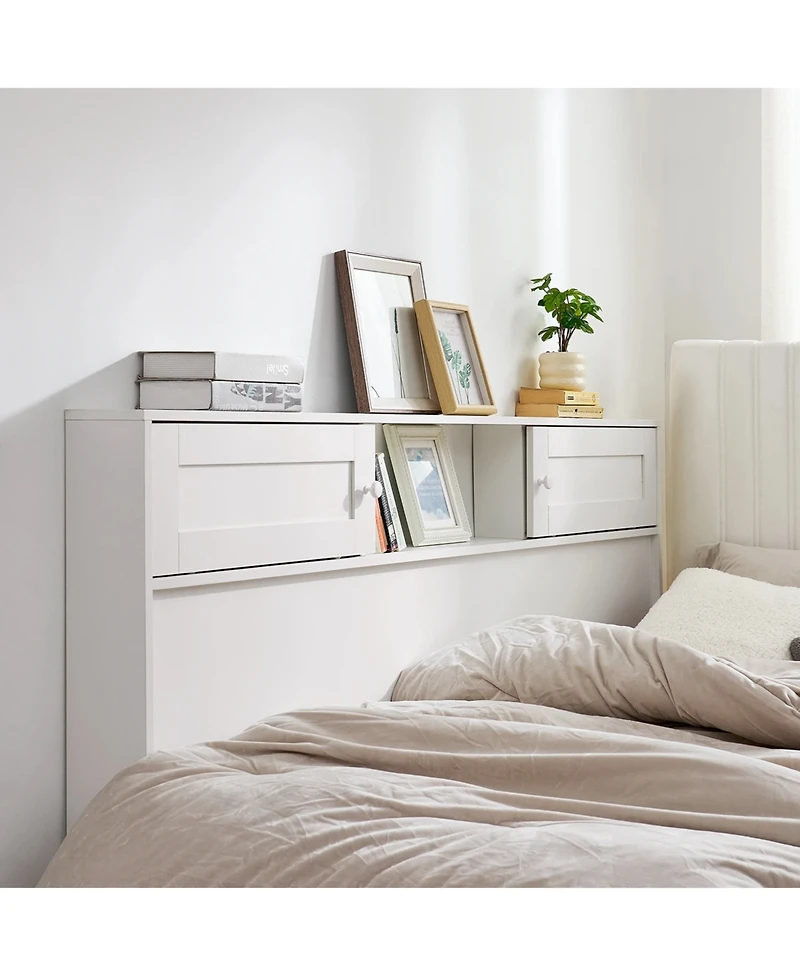 DormCo Yak About It Sliding Door Bedside Shelf