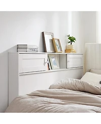 DormCo Yak About It Sliding Door Bedside Shelf