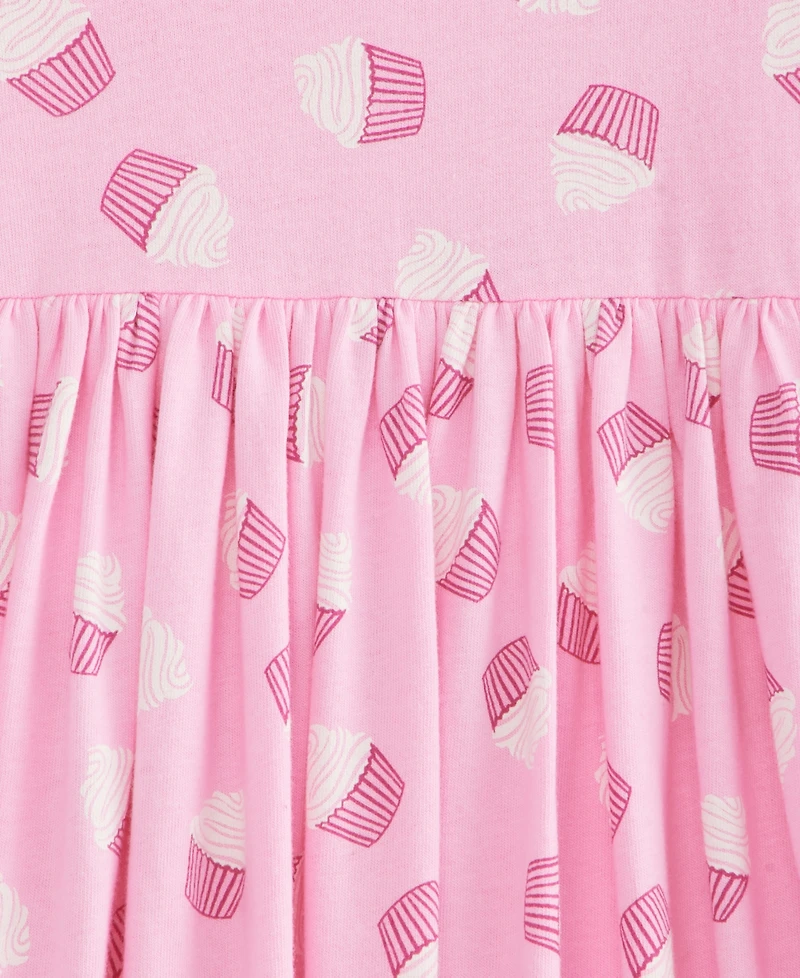 Epic Threads Toddler Girls' 12M-5T Cupcake-Print Cotton Dress, Macy's Exclusive