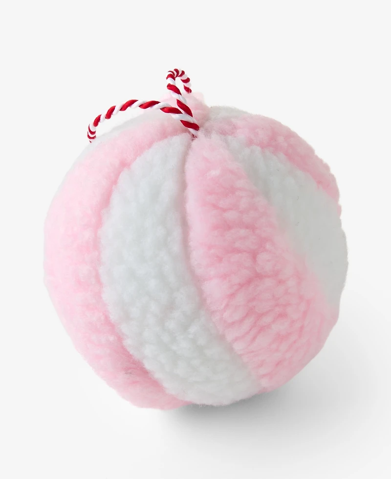 Holiday Lane Sugar Plum Peppermint Ball Ornament, Macy's Exclusive