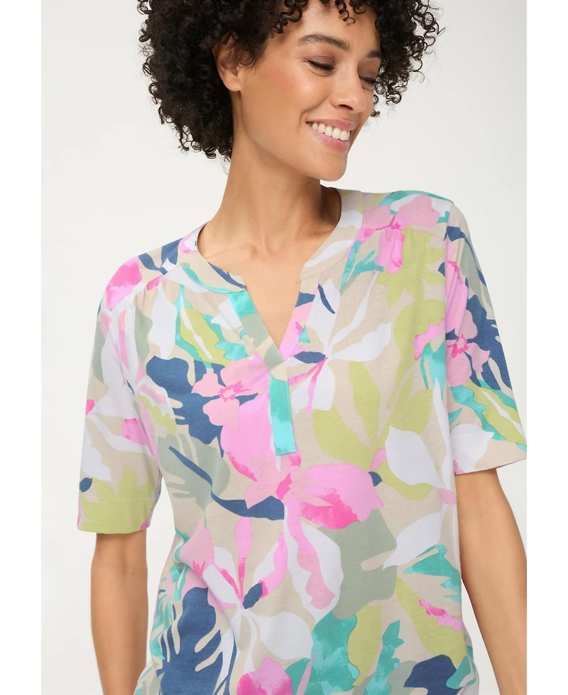Olsen Women's Floral T-Shirt