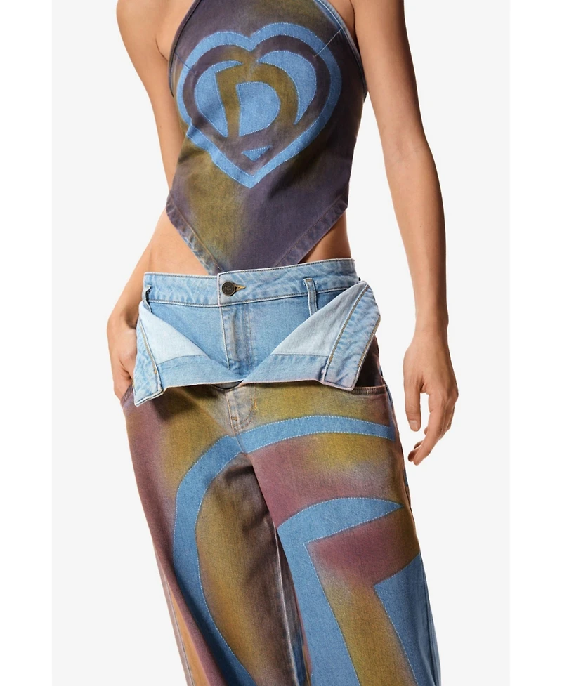 Desigual Women's Oversized trousers Masha Popova