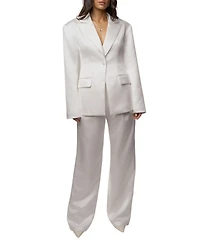 Jluxlabel Women's Victoria Satin Blazer