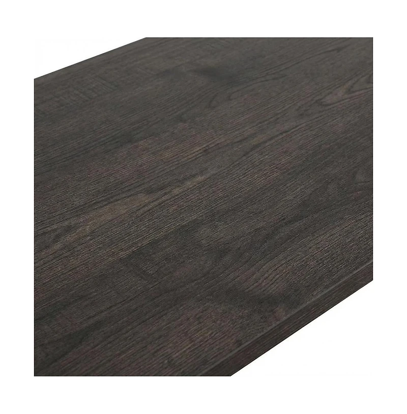 Sauder Walter Heights L Desk, Blade Walnut finish