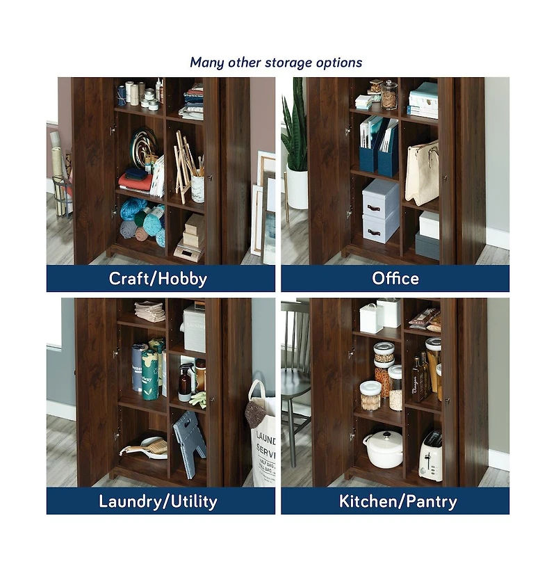 Sauder River Ranch 2-Door Storage Cabinet in Grand