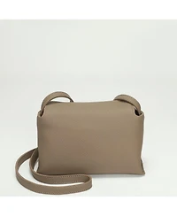 Susu Ivy Small Pebbled Leather Crossbody Bag Minimalist Shoulder Bag Lightweight Everyday Purse for Women