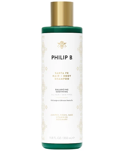 Philip B Santa Fe Hair + Body Shampoo, 11.8 oz.