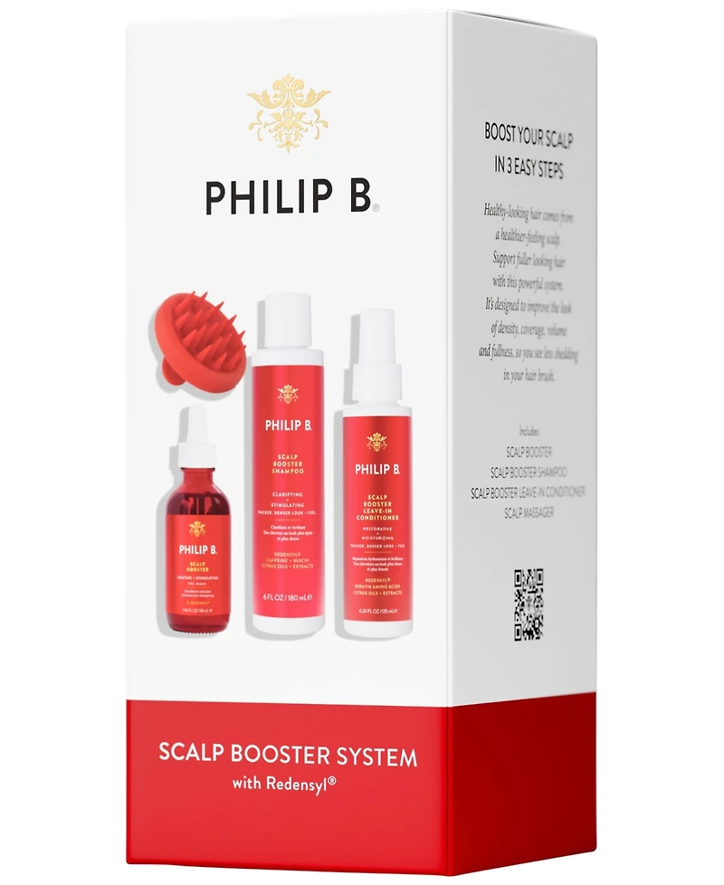 Philip B 4-Pc. Scalp Booster System Set