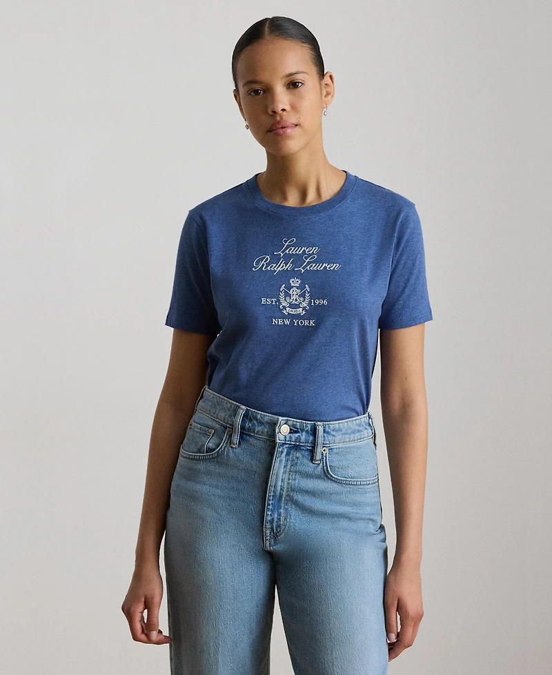 Lauren Ralph Women's Crewneck Short-Sleeve T-Shirt