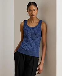 Lauren Ralph Women's Slim-Fit Sleeveless Sweater