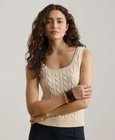 Lauren Ralph Lauren Womens Slim Fit Sleeveless Sweater