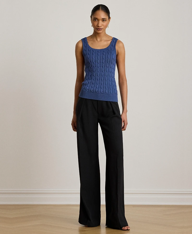 Lauren Ralph Women's Slim-Fit Sleeveless Sweater