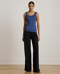 Lauren Ralph Women's Slim-Fit Sleeveless Sweater