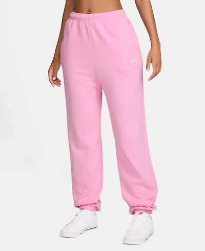 Nike Studio Fleece Heavyweight Women's High-Waisted Oversized Cuffed Pants
