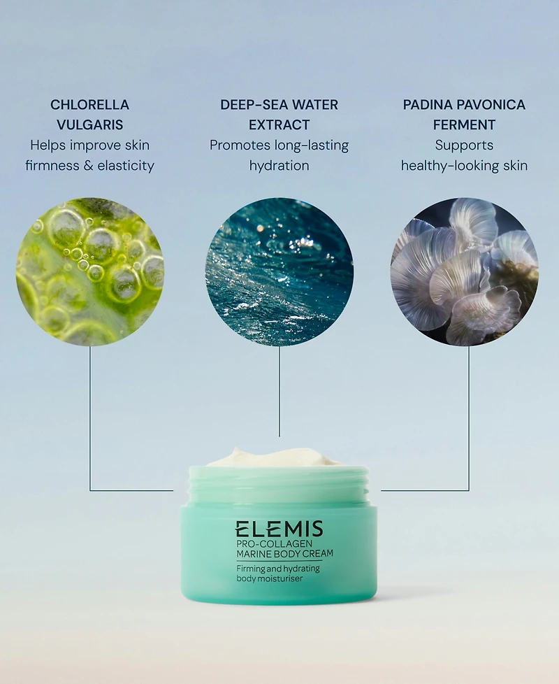 Elemis Pro-Collagen Marine Body Cream, 1.69 oz.