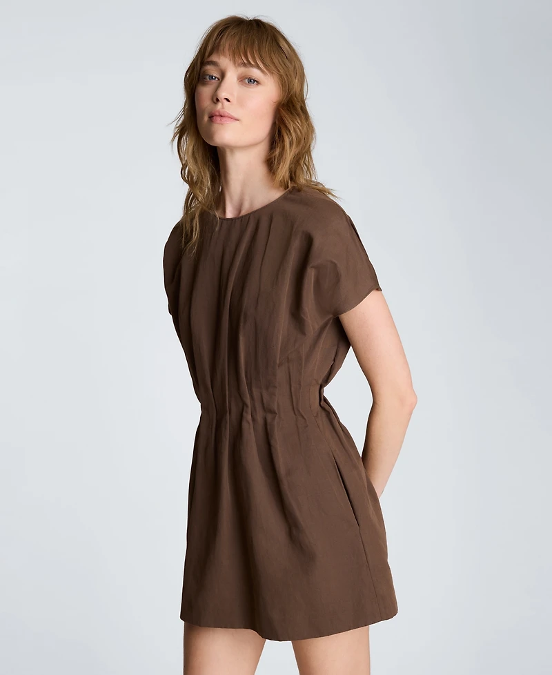 Kenneth Cole Women's Crewneck Mini Dress