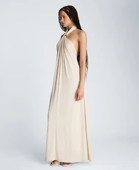 Kenneth Cole Women's Halter Neck Maxi Dress